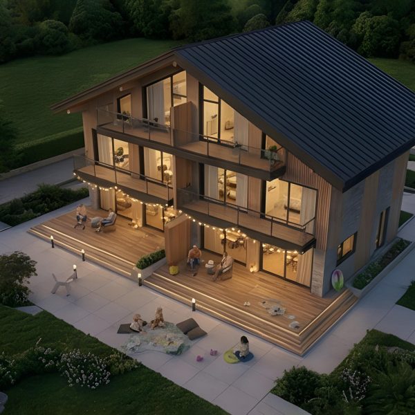 Vizualizácia domov IBV pod Tatrami Vlková Exteriér Developeri
