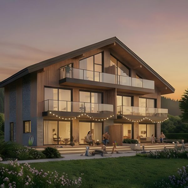 Vizualizácia domov IBV pod Tatrami Vlková Exteriér Developeri